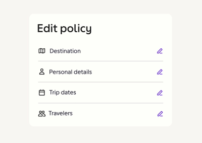 Review & edit your policy